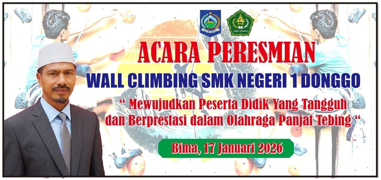 PERESMIAN WALL CLIMBING SMK